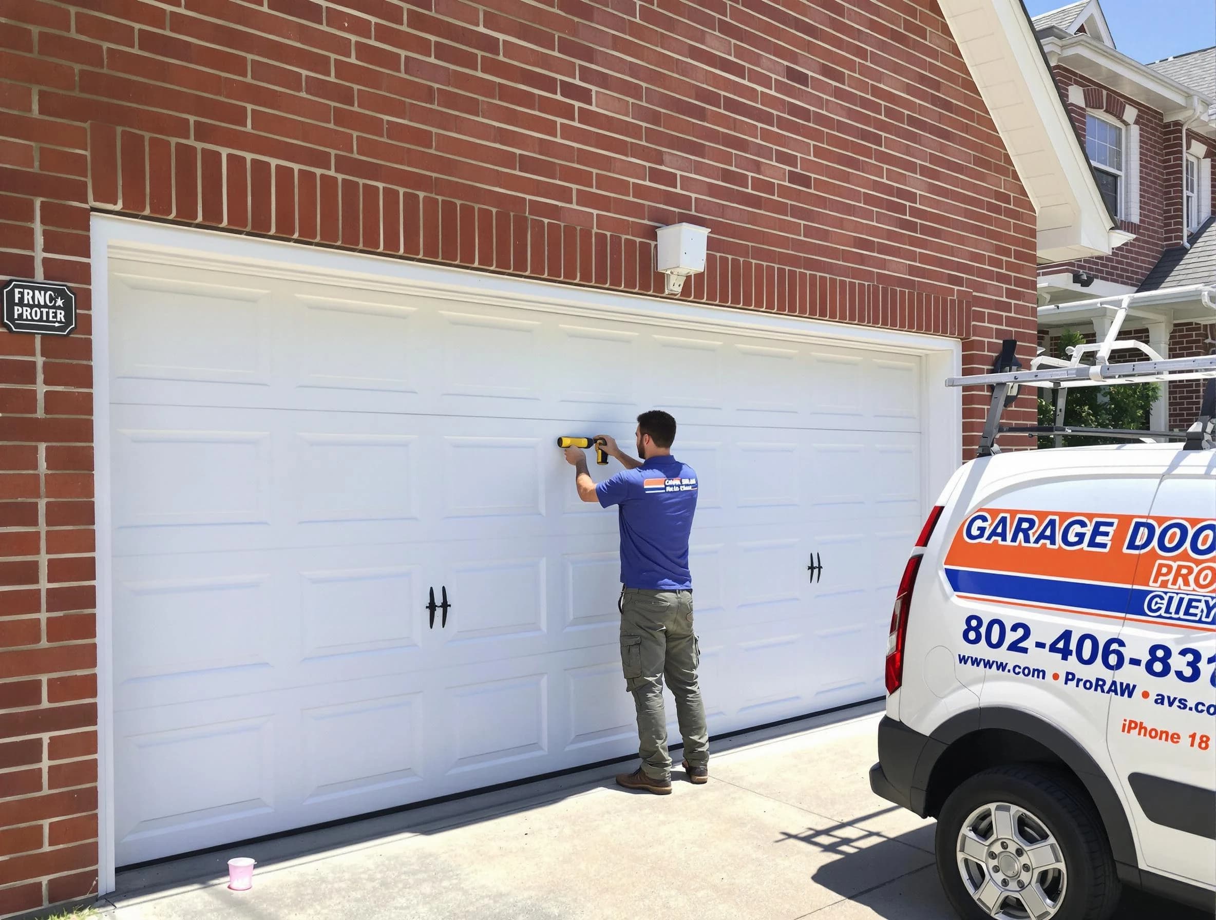 Local garage door repair service by Troy Garage Door Repair in Troy
