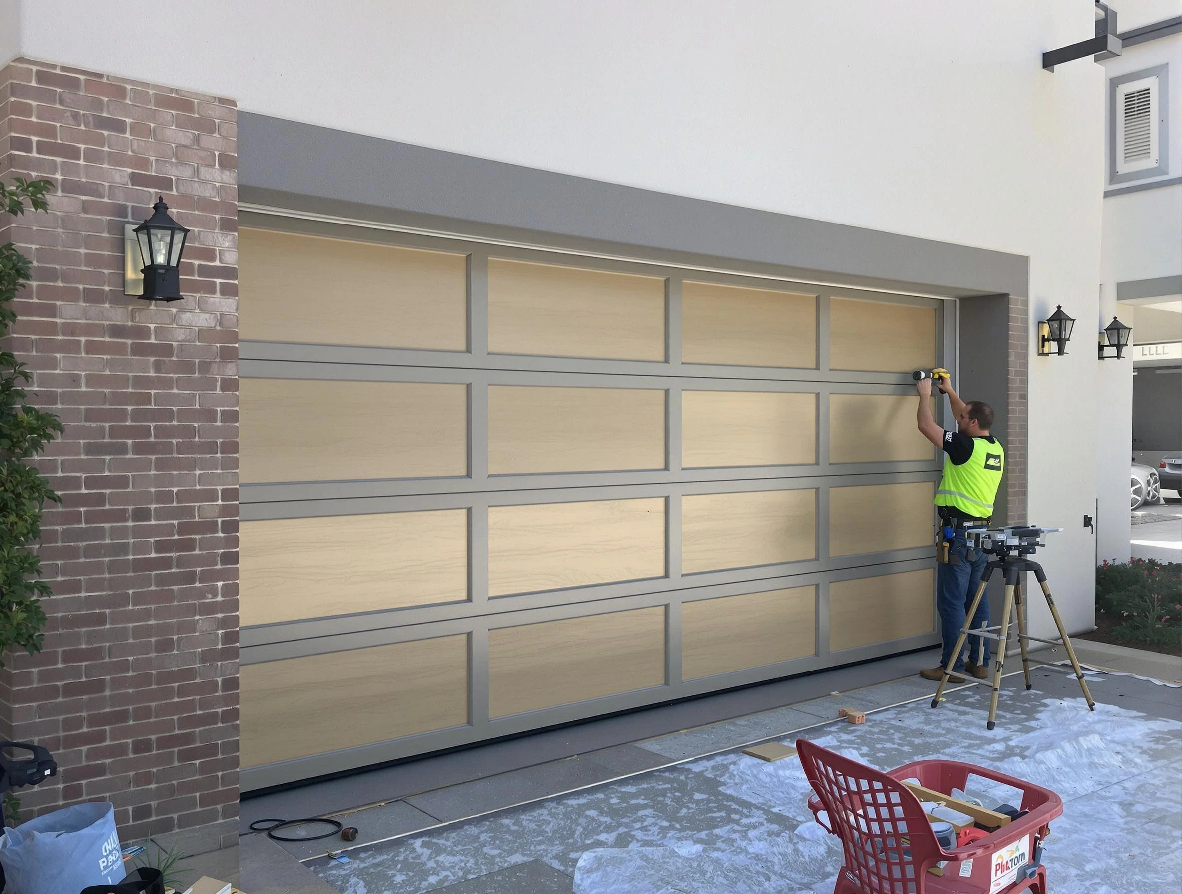 Garage door replacement service by Troy Garage Door Repair in Troy
