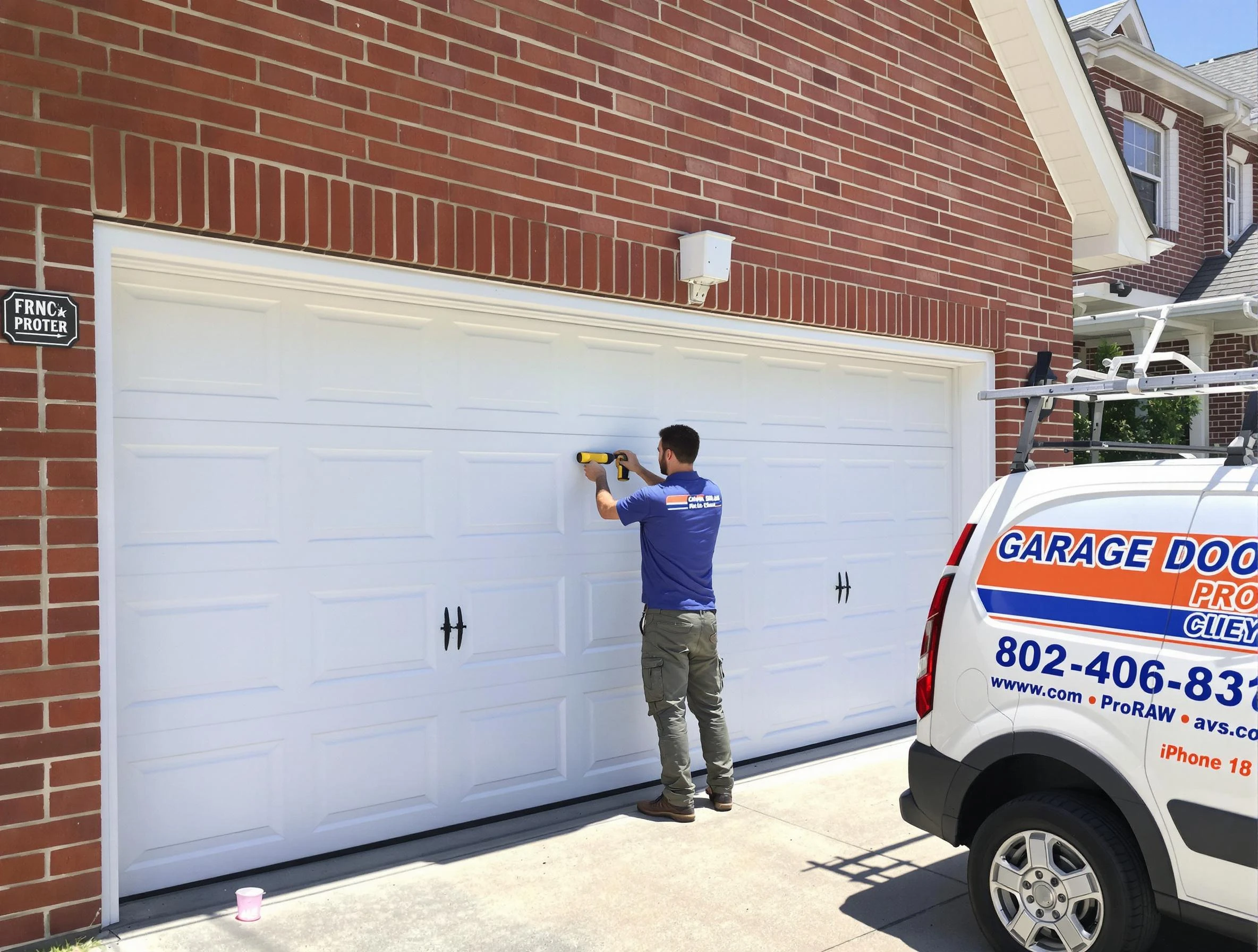 Local garage door repair service by Troy Garage Door Repair in Troy